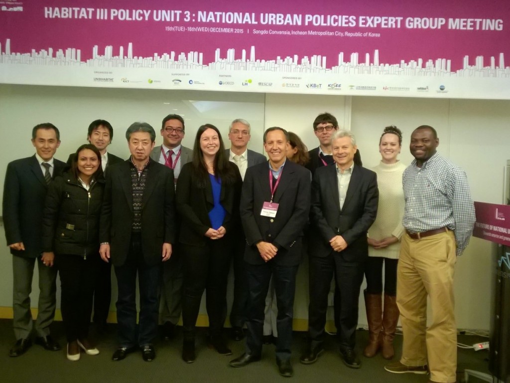Habitat III Policy Unit 3 on National Urban Policies concludes its second meeting in South Korea