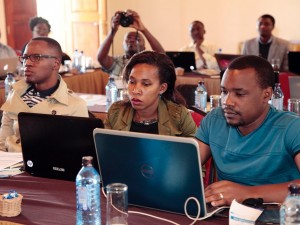Media workshop in Machakos, Kenya. 