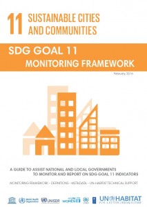 SDG Goal 11 Monitoring Framework