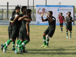 UN-Habitat and UNICEF host football tournament to  mark World Water Day